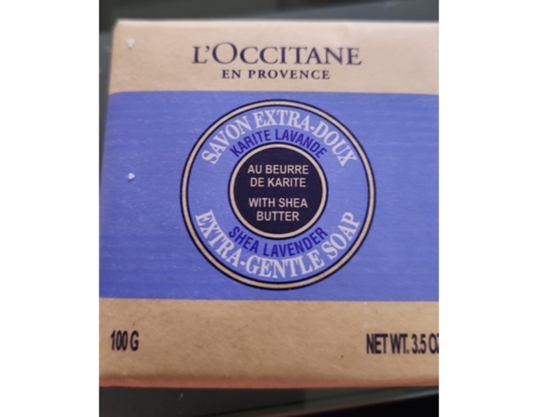 L'Occitane en Provence Extra-Gentle Soap, Shea Lavender, 3.5 oz/100 g