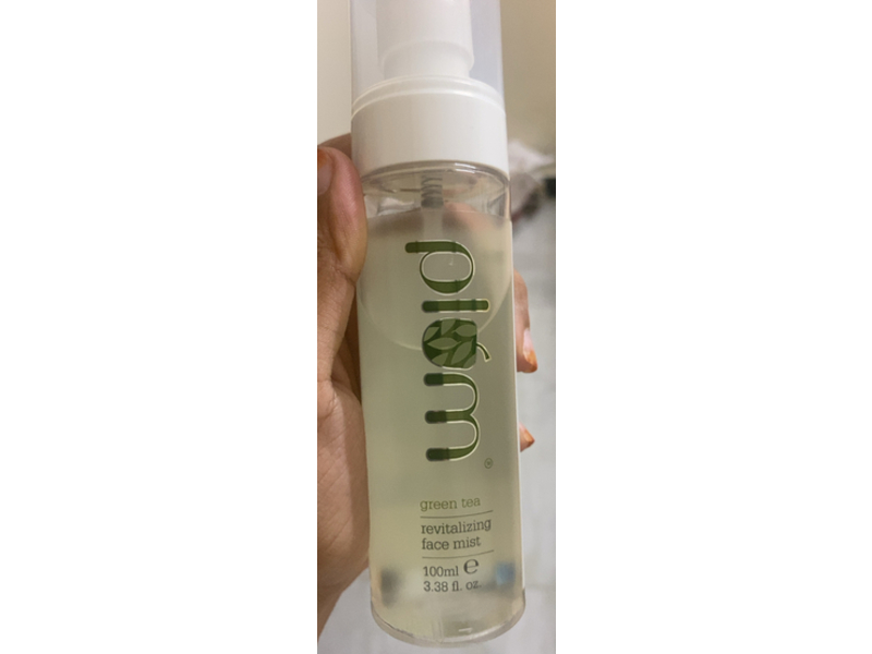 Plum Revitalizing Face Mist, Green Tea, 3.38 fl oz/100 mL