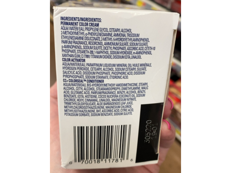 Clairol Nice'n Easy Permanent 3 Tones & Highlights, 5M Medium Mahogany Brown, 1 Application