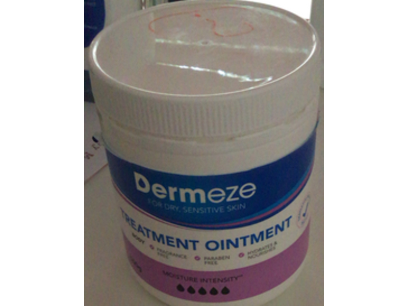 Dermeze Treatment Ointment, Dry & Sensitive Skin, 500 g