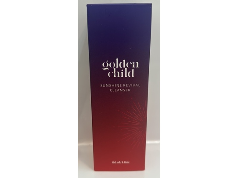 Golden Child Sunshine Revival Cleanser, 3.38 oz/100 mL