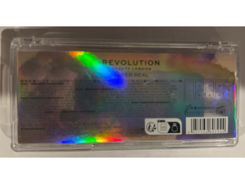 Makeup Revolution Mood Switch Multi Eyeshadow Palette, Hyper Real, 0.12 oz