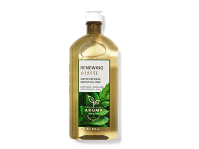 Bath & Body Works Aroma Renewing Forest Body Wash + Foam Bath, 10 fl oz/295 mL