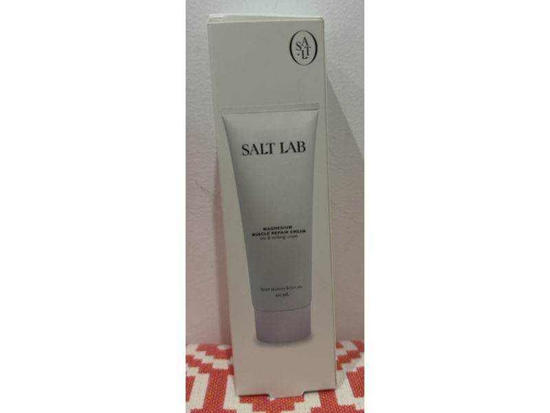 Salt Lab Magnesium Muscle Repair Cream, 100 mL