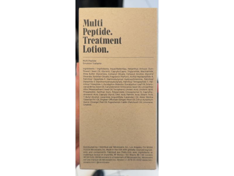 Necessaire The Body Lotion, Eucalpytus, 15.2 floz/450 mL