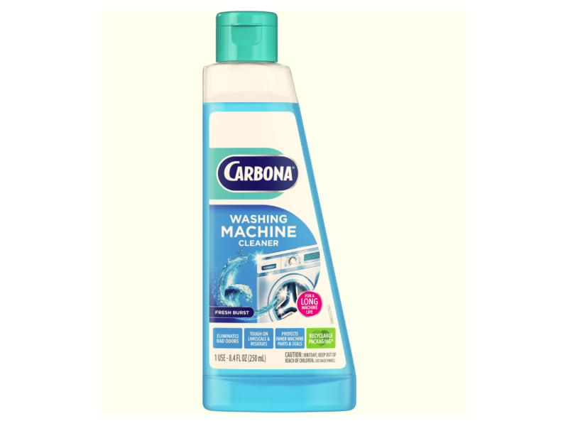 Carbona Washing Machine Cleaner, Fresh Burst, 8.4 fl oz/250 mL