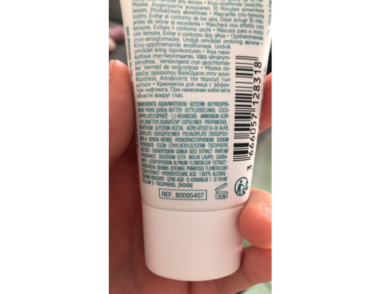 Clarins Paris Cryo-Flash Cream Mask, 0.5 oz/15 mL