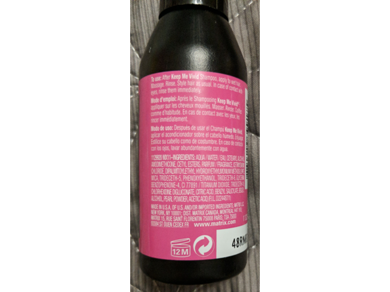 Matrix Total Results Keep Me Vivid Conditioner, Pearl Infusion, 1.7 fl oz/50 ml