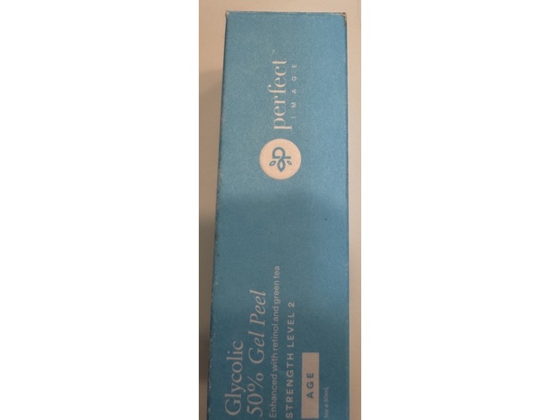 Perfect Image Glycolic Acid Gel Peel, Retinol & Green Tea Extract , 1 oz/30 mL