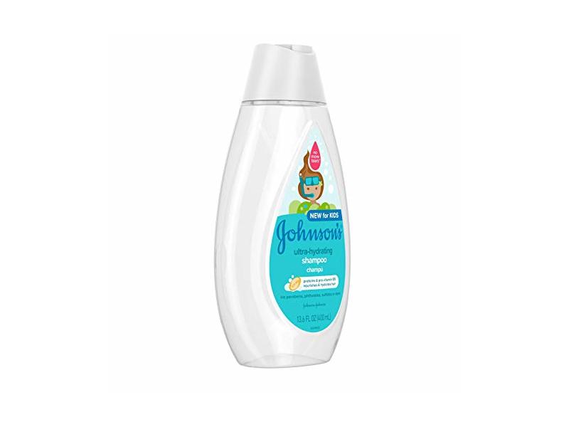 Johnson's Baby Ultra-Hydrating Tear-Free Kids Shampoo with Pro-Vitamin B5, Sulfate-Free, 13.6 fl. oz.