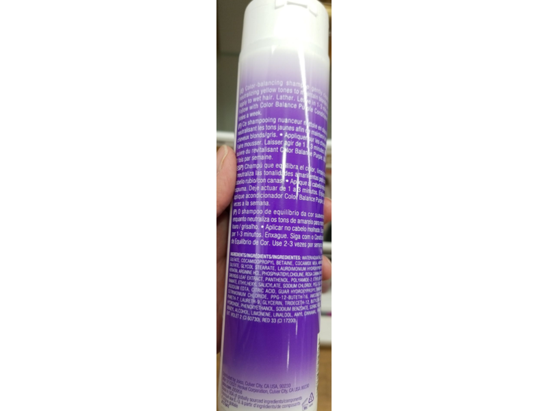 Joico Color Balance Purple Shampoo, 10.1 fl oz/300 mL