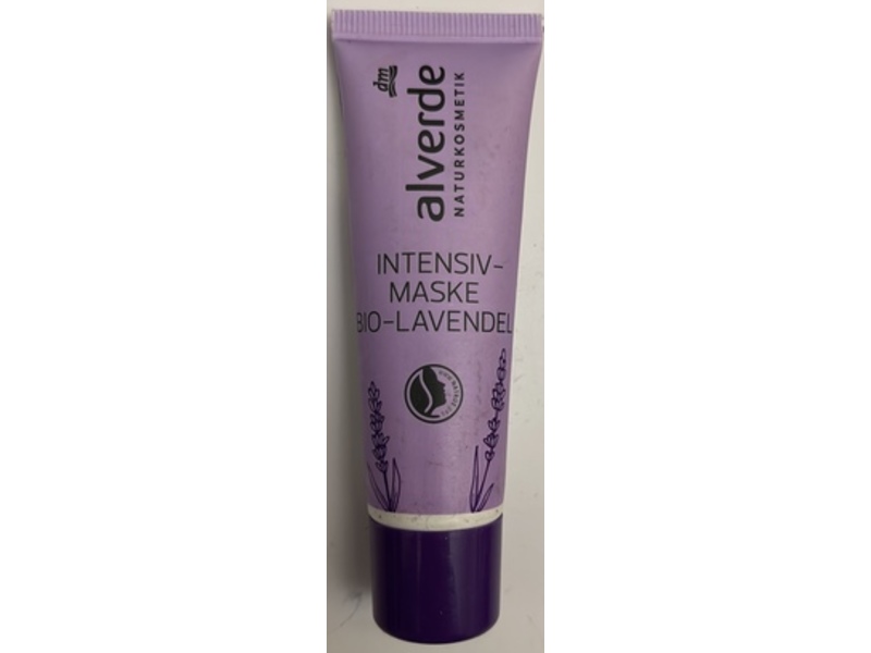 dm Alverde Naturkosmetik Intensive Mask, Lavender, 30 mL