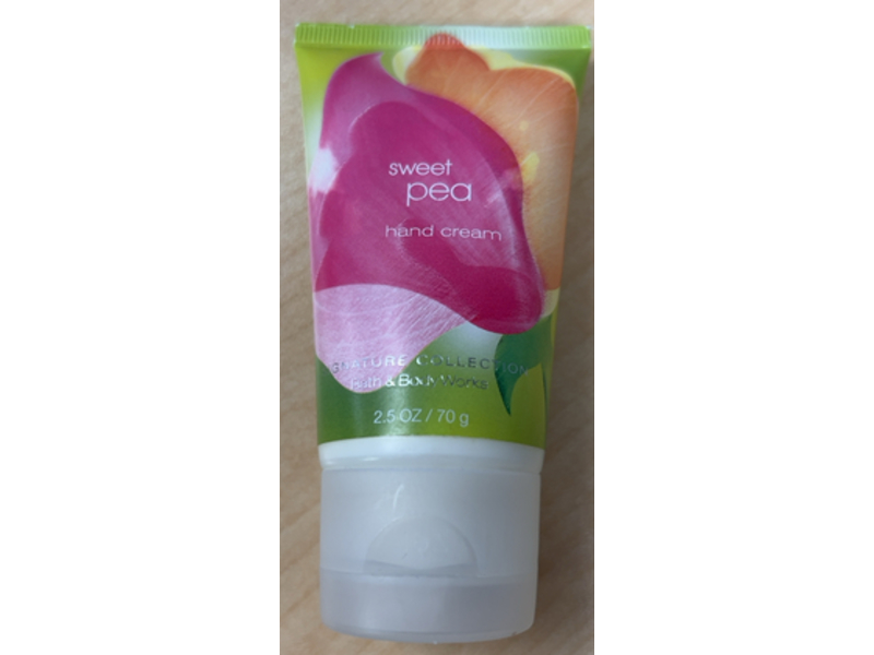 Bath & Body Works Hand Cream, Sweet Pea, 2.5 oz/70 g