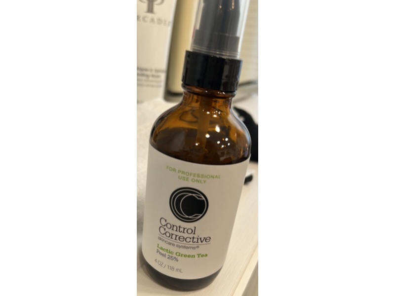 Control Corrective Skincare Systems, Lactic Green Tea Peel 25%, 4 oz/118 mL