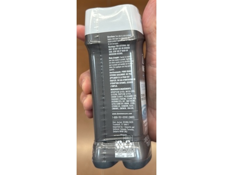 Dove Men+Care Deodorant Stick, Clean Comfort, 3 oz/170 g, Pack Of 2