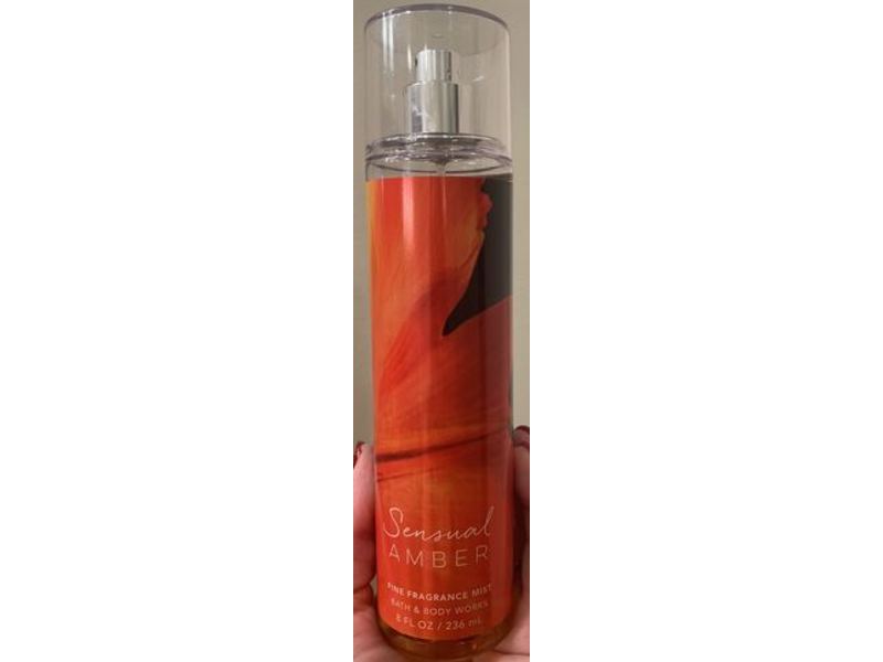 Bath & Body Works Sensual Amber Fine Fragrance Mist, 8 fl oz/236 mL