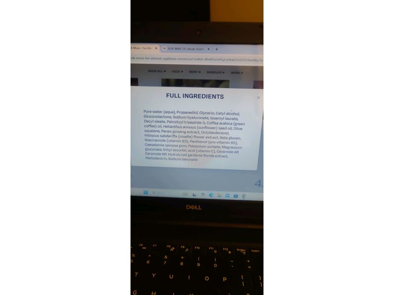 Pink Moon Sagittarius Moisturizer, Fire Element