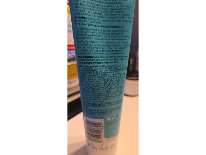 Marc Anthony Weightless Lift Shampoo, Big Volume, 8.45 fl oz/250 mL