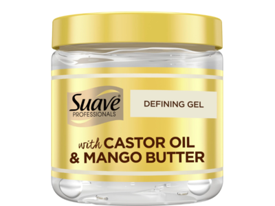Suave Defining Hair Gel, Castor Oil & Mango Butter, 17 oz/481 g