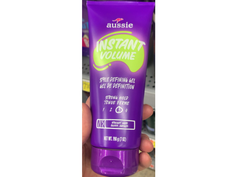 Aussie Instant Volume Style Defining Gel, 7 oz/198 g