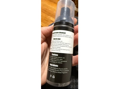 Sophia Misaki Lash Extensions Lash Shampoo, 60 mL
