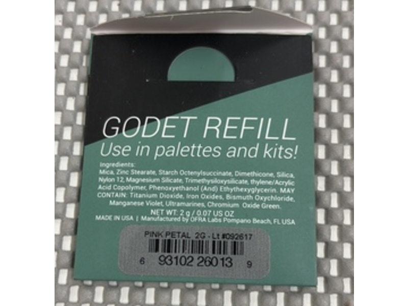 Ofra Cosmetics Godet Refill, Pink Petal, 0,07 oz/2 g