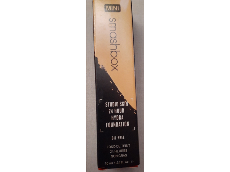 Smashbox Hydra Foundation, Mini, Oil Free, 0.34 fl oz/10 mL