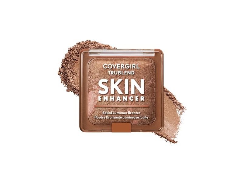 Covergirl Trublend Skin Enhancer Baked Luminous Bronze, 310 Toasted Butterscotch, 0.28 oz/8 g