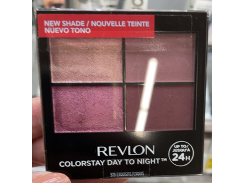 Revlon ColorStay Day To Night Eyeshadow Quad, 575 Exquisite, 0.16 oz/4.8 g