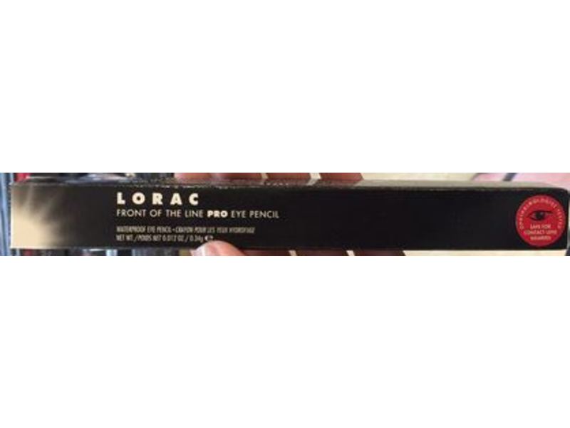 Lorac Front Of The Line Pro Eye Pencil, Dark Brown, 0.012 oz / 0.34 g