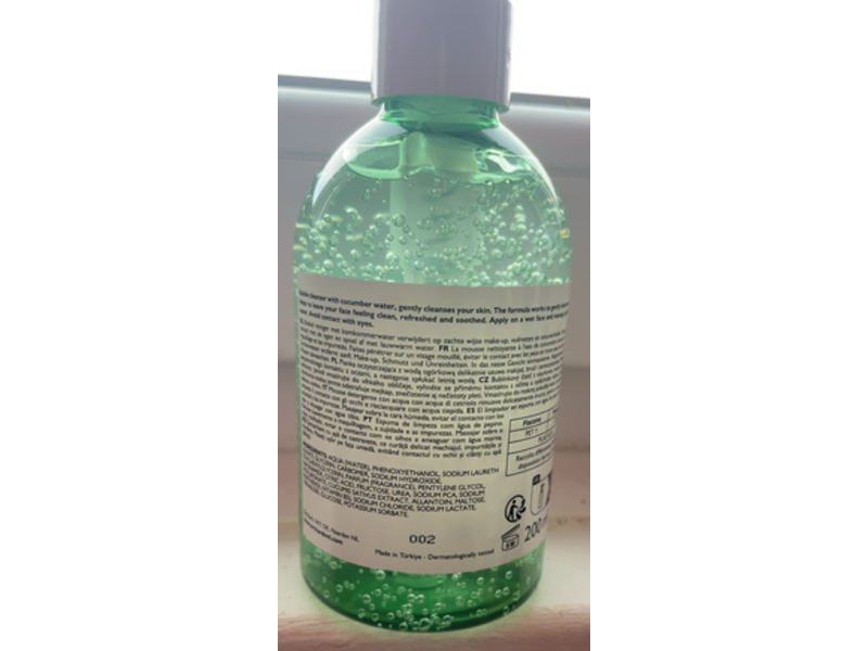 The Beauty Dept. Bubble Face Cleanser, Cucumber Water, 200 mL