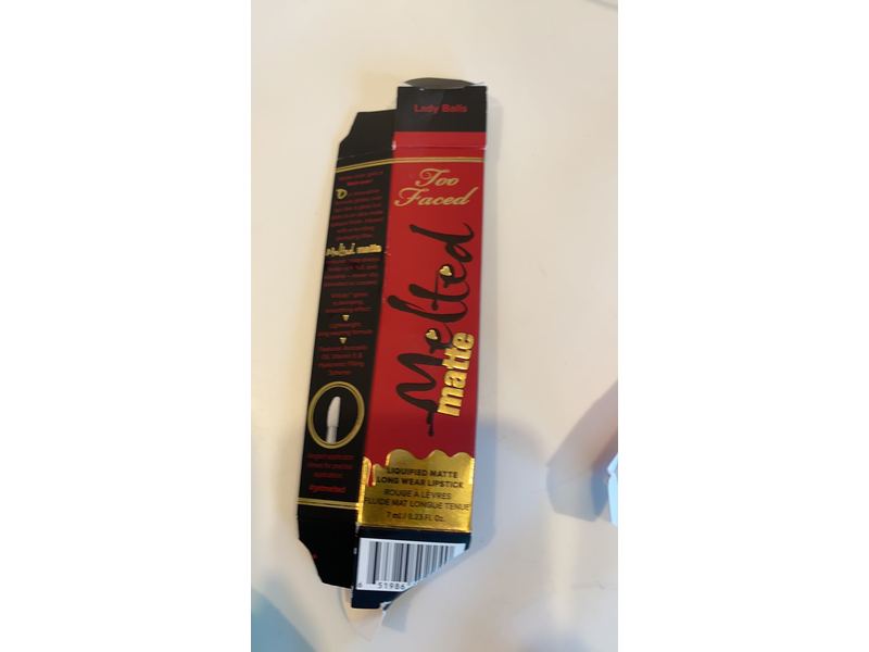 Too Faced Melted Matte Liquified Long Wear Lipstick, Lady Balls