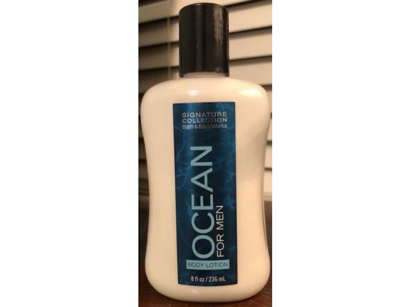 Bath & Body Works Ocean Body Lotion, Signature Collection, 8 fl oz / 236 ml