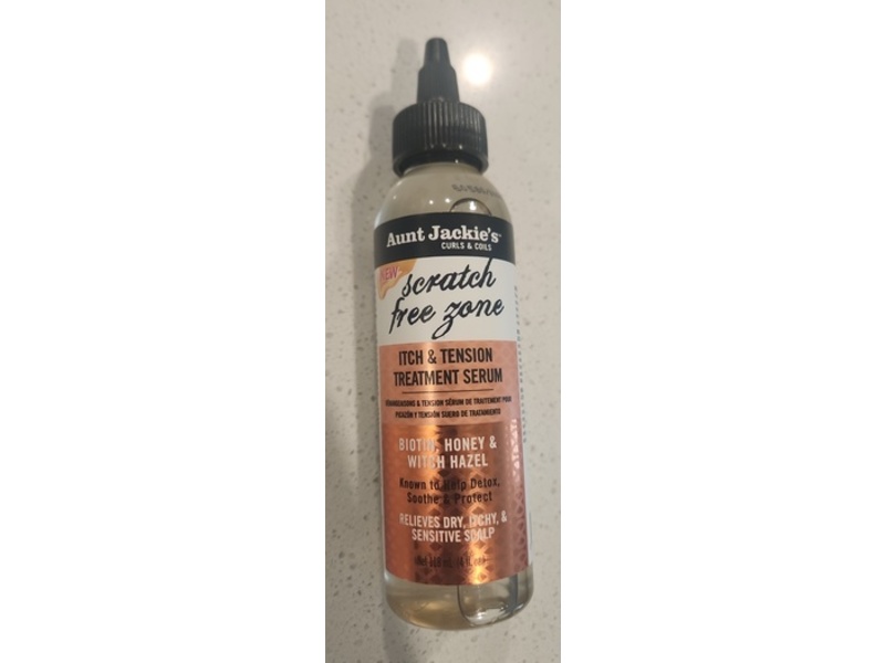 Aunt Jackie's Curls & Coils Itch & Tension Treatment Serum, 4 fl oz/118 mL