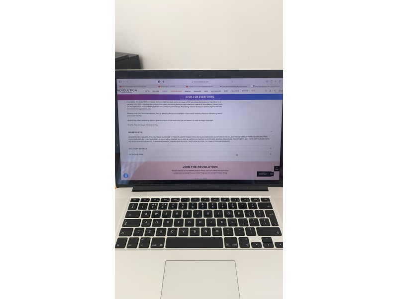 Revolution Skincare Berry Lip Sleeping Mask , 0.35 oz/10 g