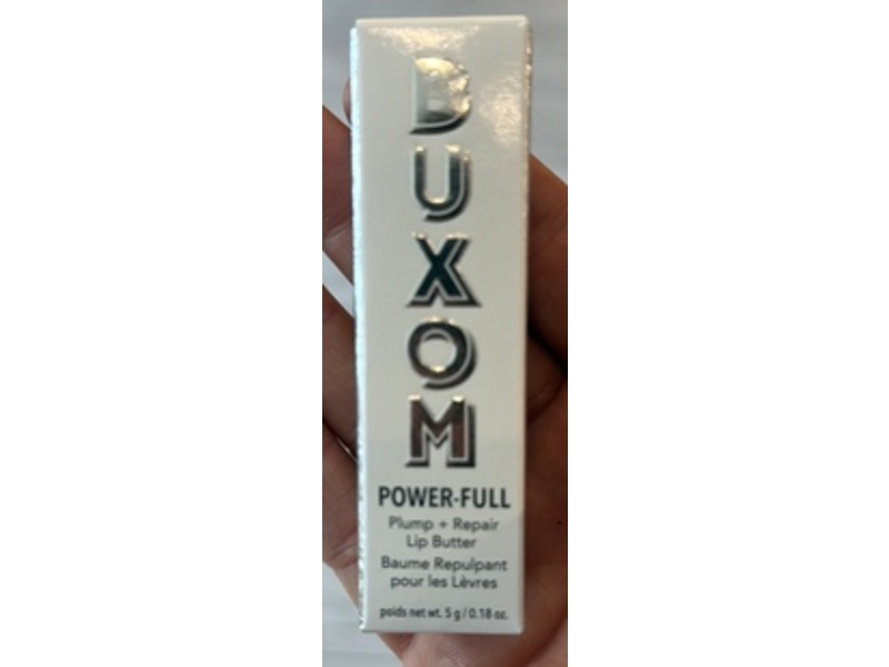 Buxom Power-Full Plump + Repair Lip Butter, Bare, 0.18 oz/5 g