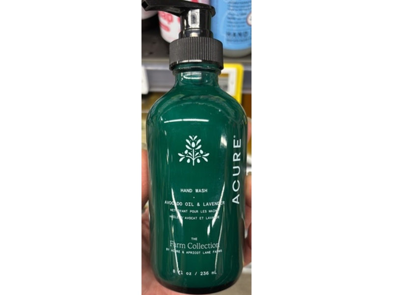 Acure Hand Wash, Avocado Oil & Lavender, 8 fl oz/236 mL