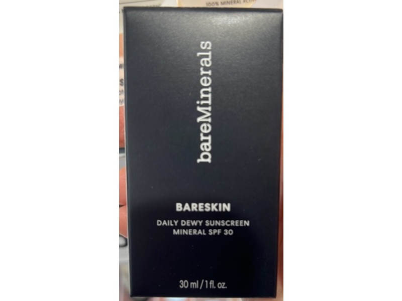bareMinerals BareSkin Daily Dewy Mineral Sunscreen, SPF 30, Sheer Medium, 1 fl oz/30 mL