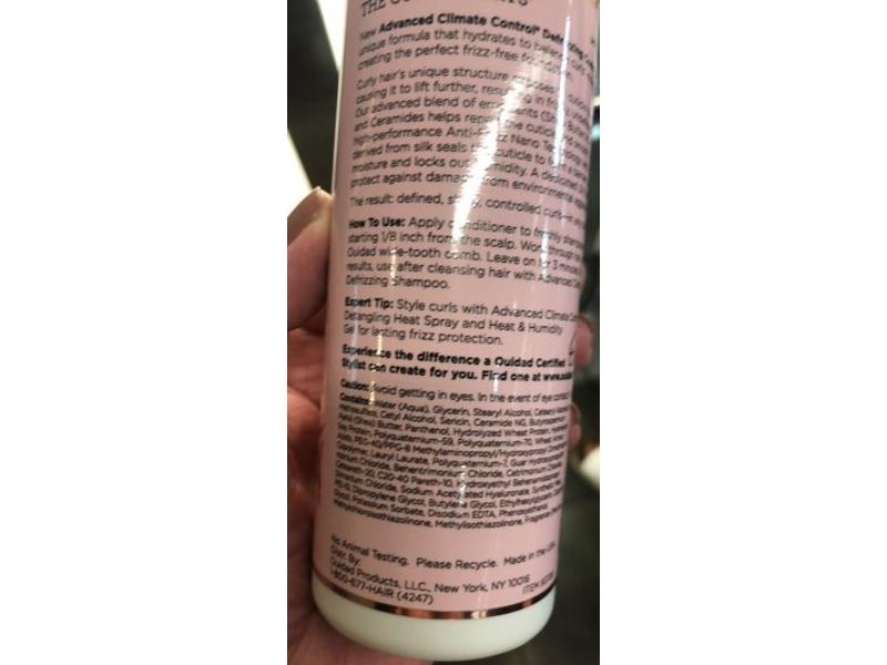 Ouidad Advanced Climate Control Defrizzing Conditioner, 8.5 fl oz/250 mL
