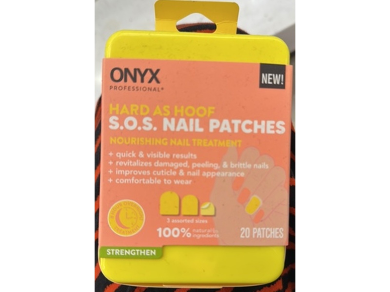 Onyx Professional Hard as Hoof S.O.S Nail Patches, 20 Count