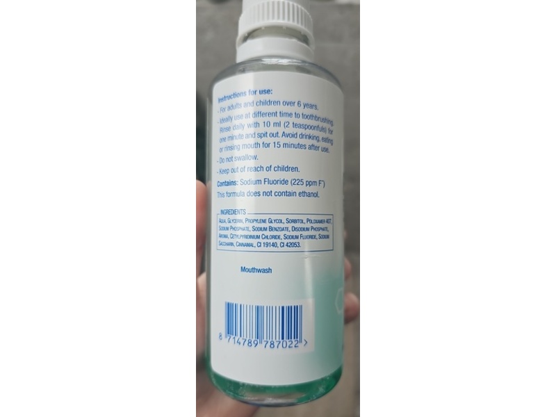 Colgate Fluorigard Fluoride Rinse, Mint Flavour, 400 mL