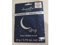 Danielle Creations Sleep Face Sheet Mask, Lavender + Melatonin, 0.70 oz/20 g - thumbnail 2