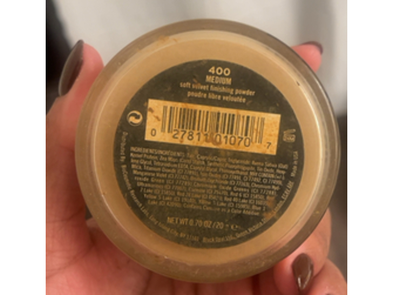 Black Opal Soft Velvet Finishing Powder, Medium, 0.7 oz