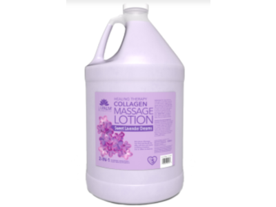 La Palm Spa Organic Massage Lotion, Sweet Lavender Dreamers, 3785 mL