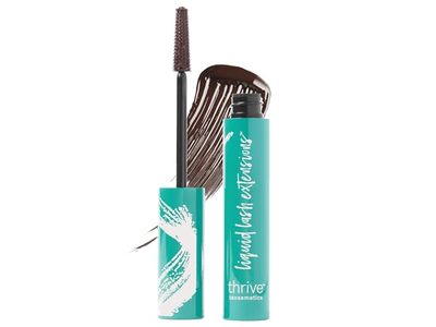 Thrive Causemetics Liquid Lash Extensions Mascara, Brown Black, 1.76 oz