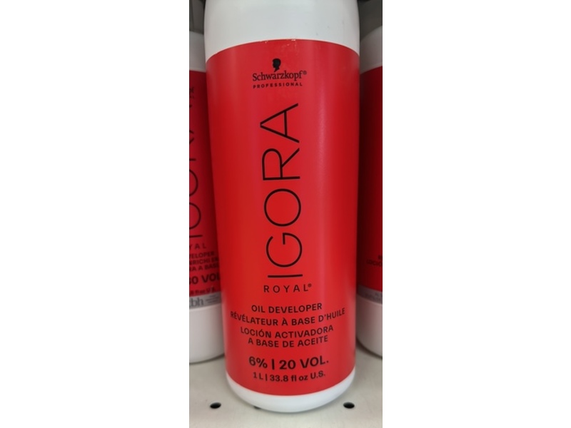 Schwarzkopf Igora Royal Oil Developer, 20 Vol, 33.8 fl oz/1 L