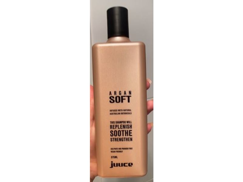 Juuce Argan Soft Shampoo, 375 mL