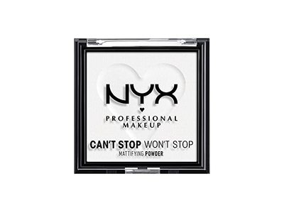 Nyx Professional Makeup Can't Stop Won't Stop Mattifying Powder, 11 Brightening Translucent, 0.21 oz/6 g