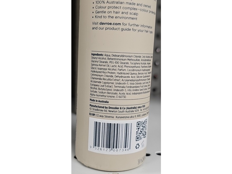 Davroe Blonde Senses Platinum Conditioner, 11 fl oz/325 mL