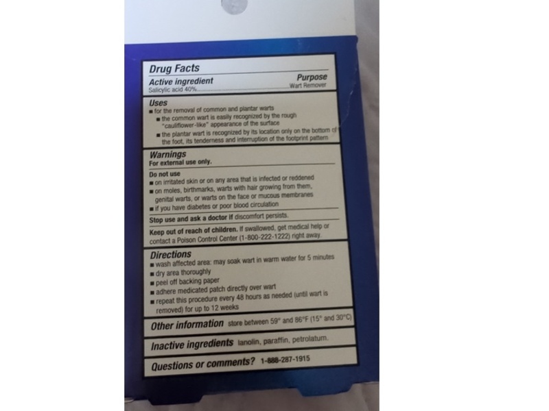 Equate Maximum Strength One-Step Wart Remover Strips, Salicylic Acid, 14 Count